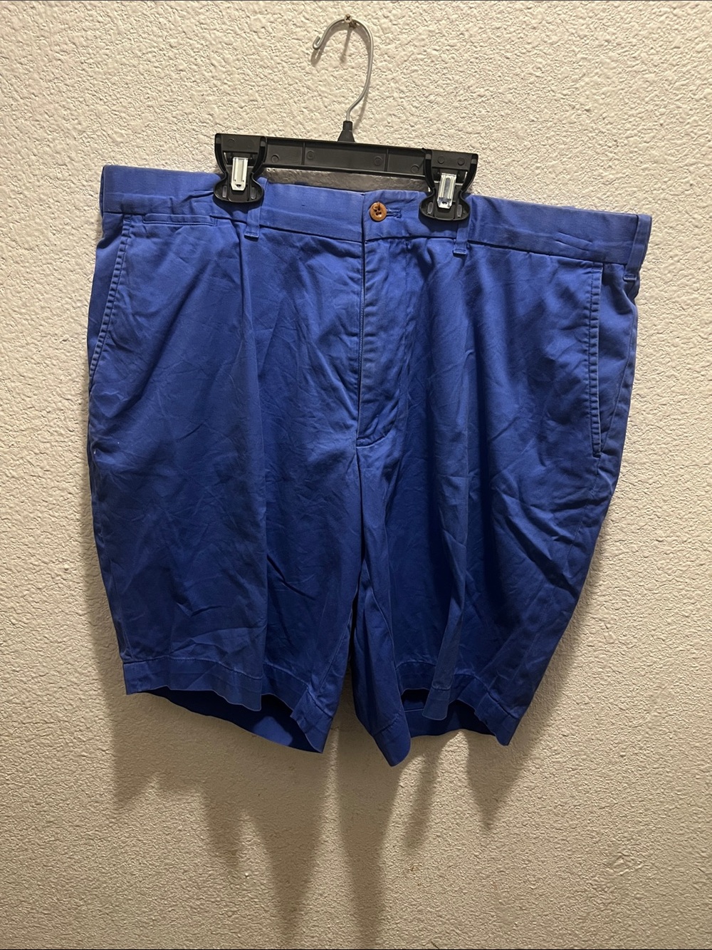 Polo by Ralph Lauren Blue Flat Front Chino Shorts